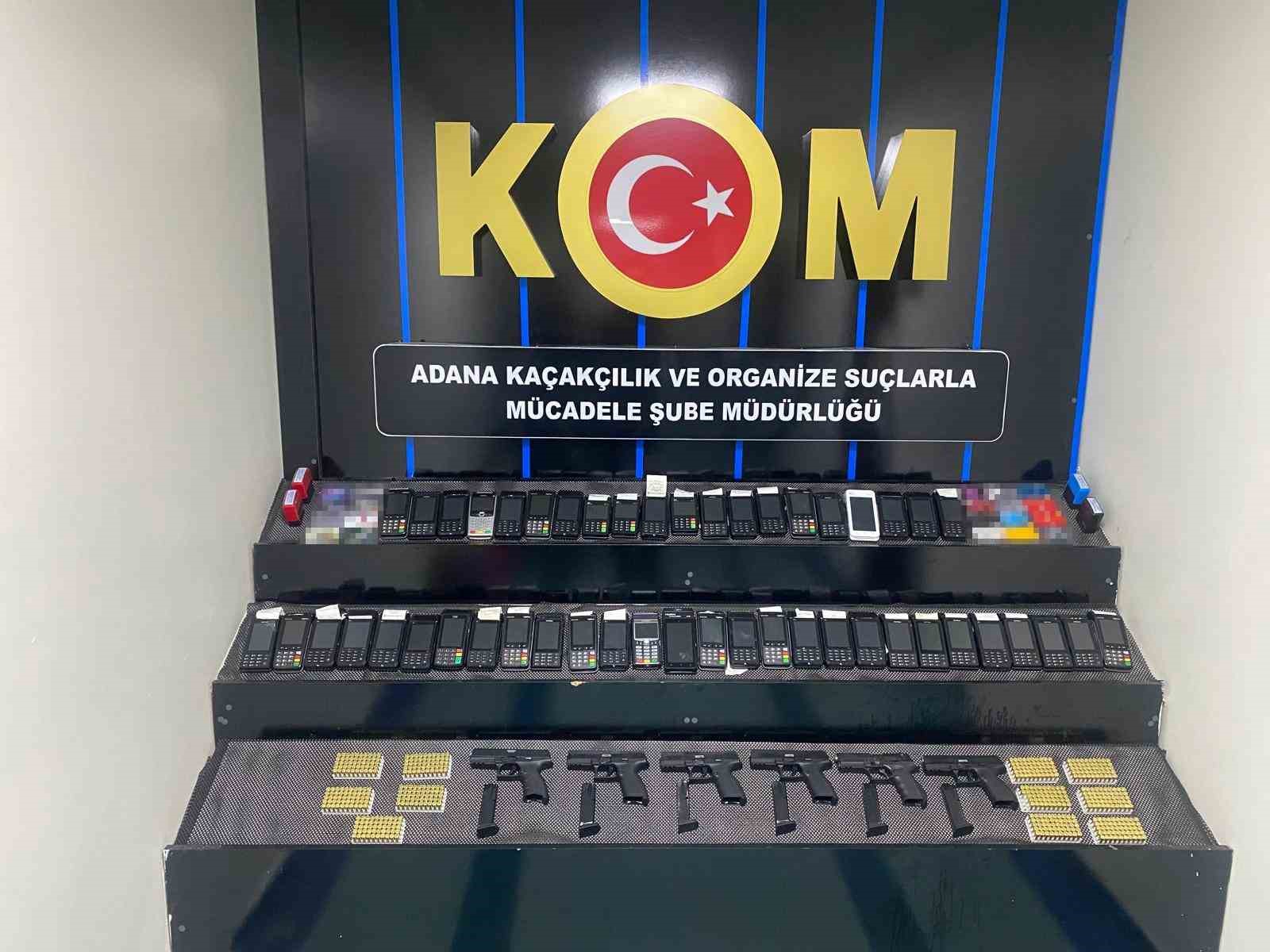 Adana’da tefecilik ve silah ticareti operasyonu: 2 tutuklama