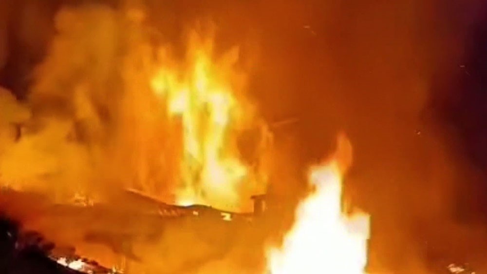 Boyabat’ta ev yangını