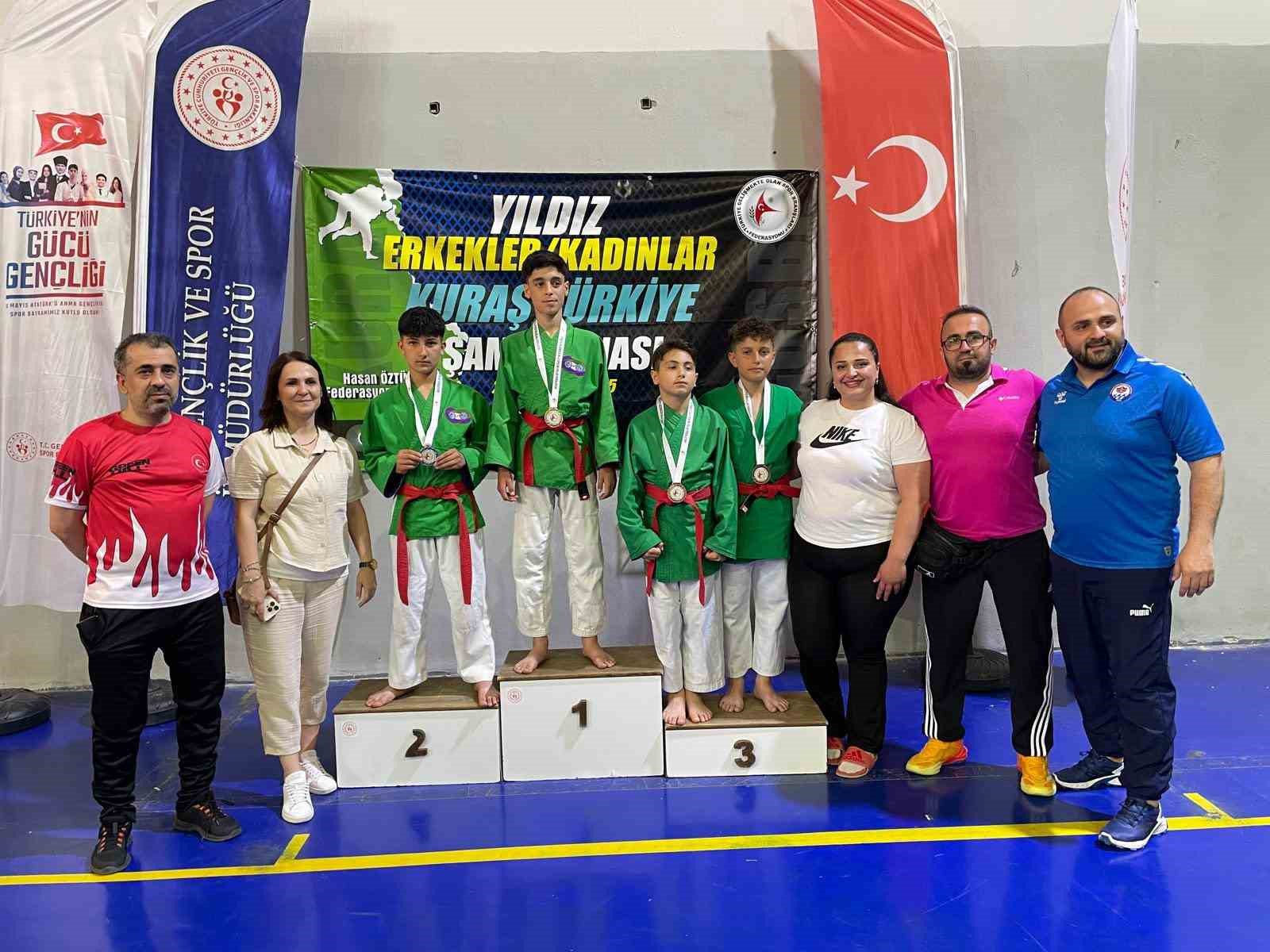 Türkiye şampiyonalarında Hakkari rüzgârı