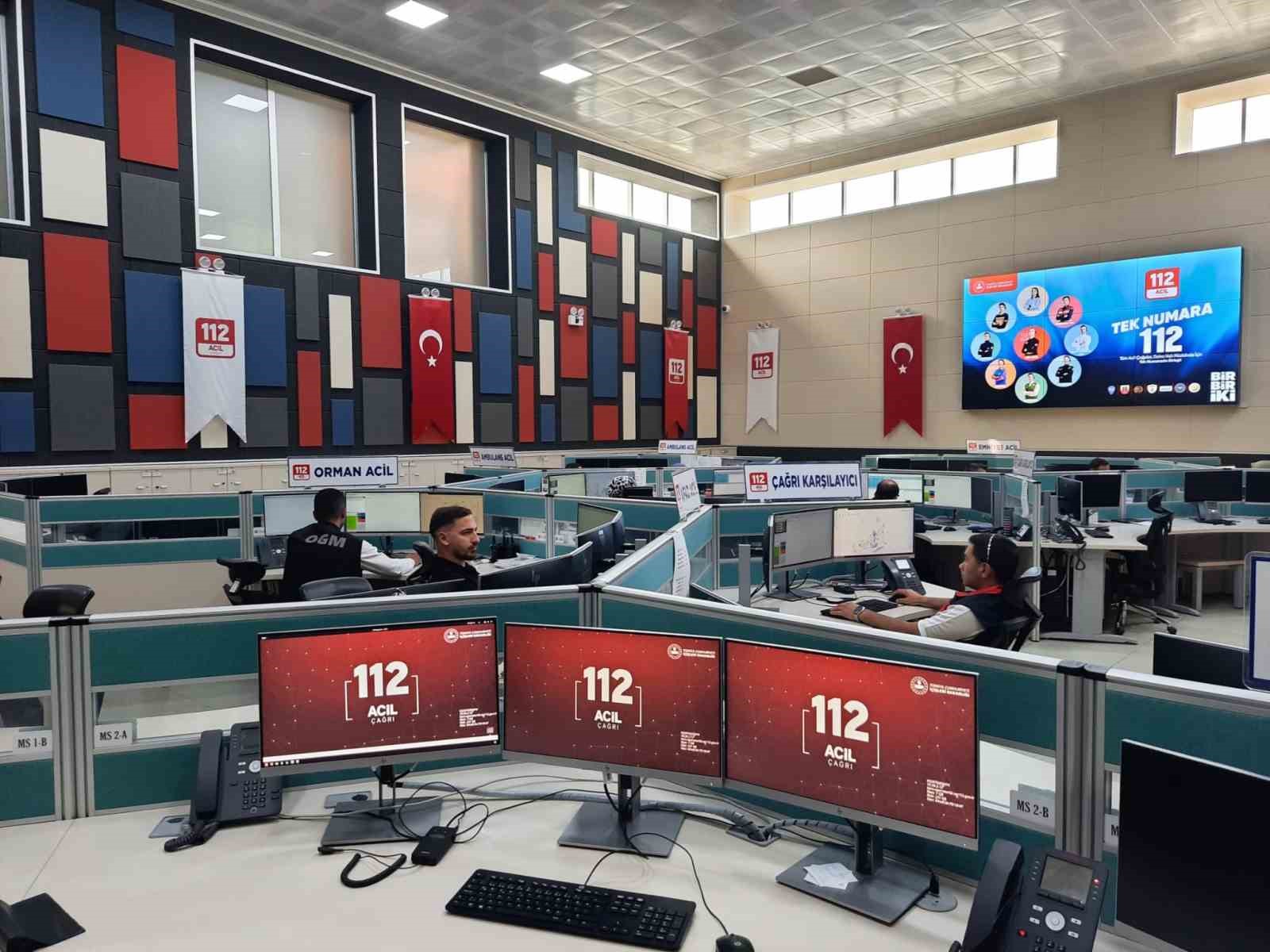 Kars&rsquo;ta 112 Acil &Ccedil;ağrı Merkezi 2024 yılında 333 bin 778 &ccedil;ağrı aldı
