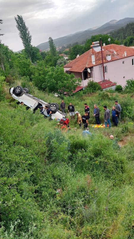 Muğla&rsquo;da feci kaza: 4 yaralı
