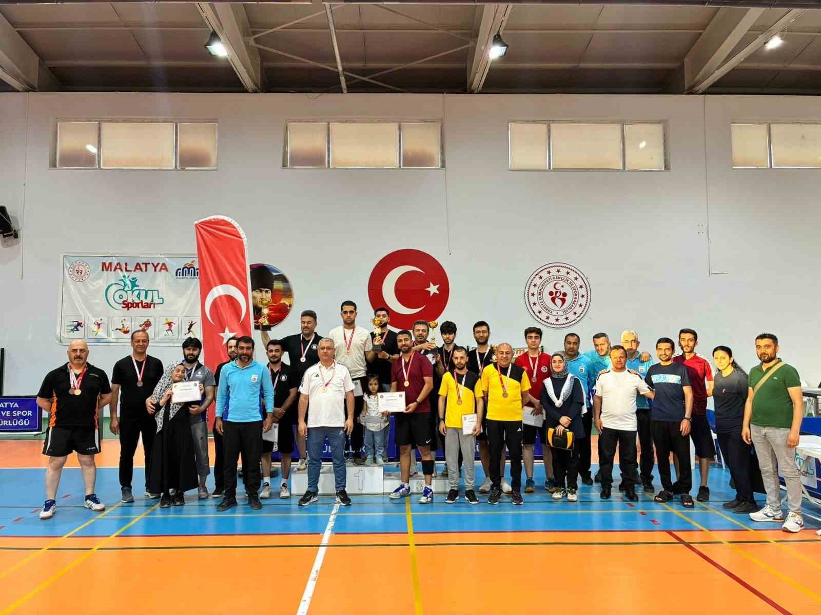 Kurumlar Arası Masa Tenisi Ligi finallerle sona erdi