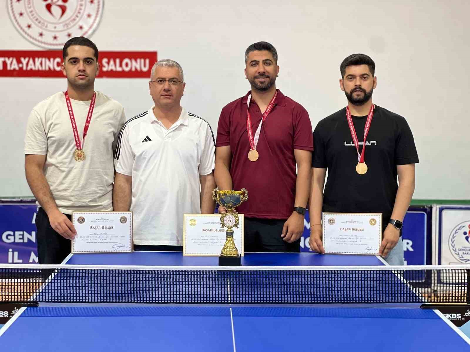 Kurumlar Arası Masa Tenisi Ligi finallerle sona erdi
