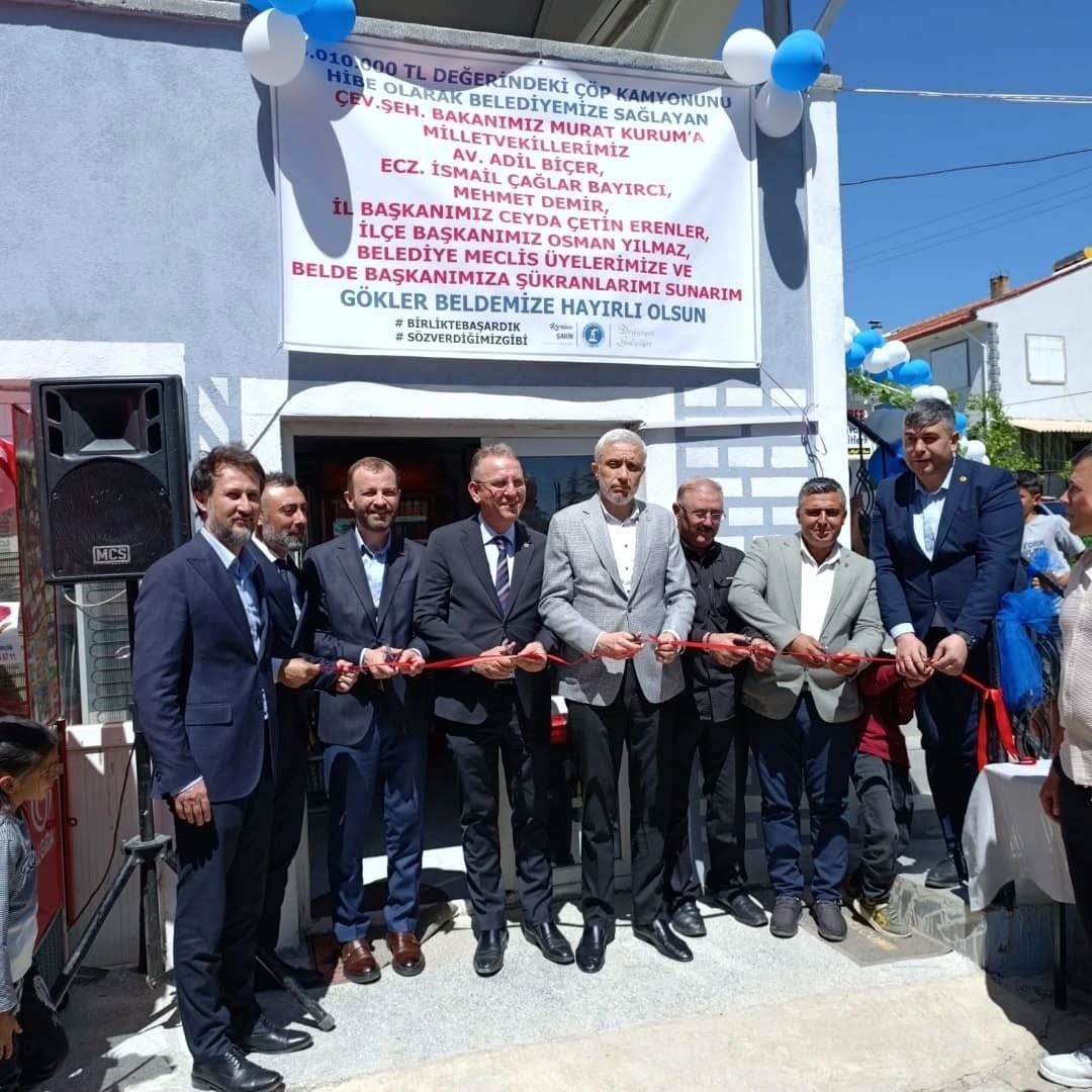 Gökler beldesinde "Murat Bardakçı Madenci Parkı" dualarla açıldı