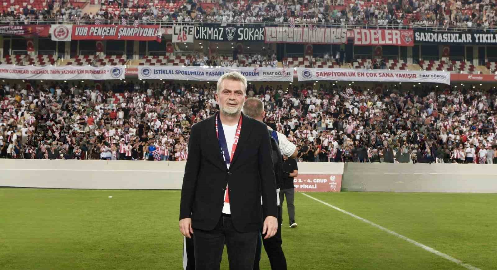 Başkan Görgel: "İstiklalspor’umuzun şampiyonluğu şehrimize hayırlı olsun"