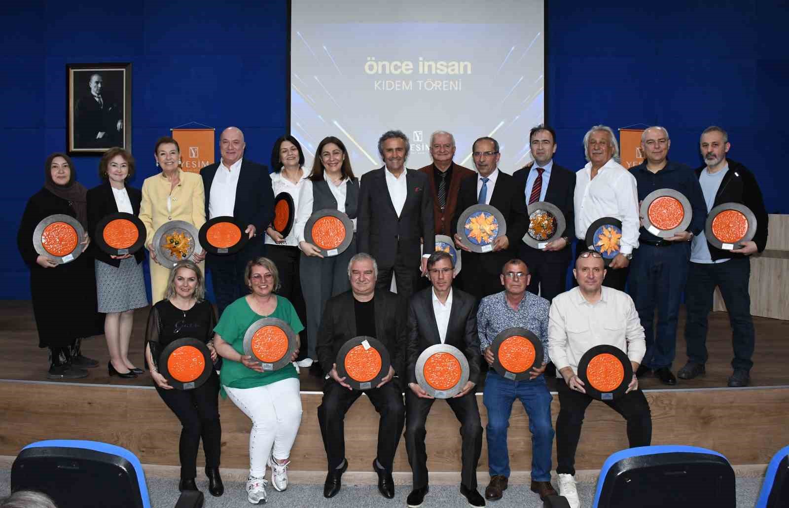 Yeşim’de emekler onurlandırıldı