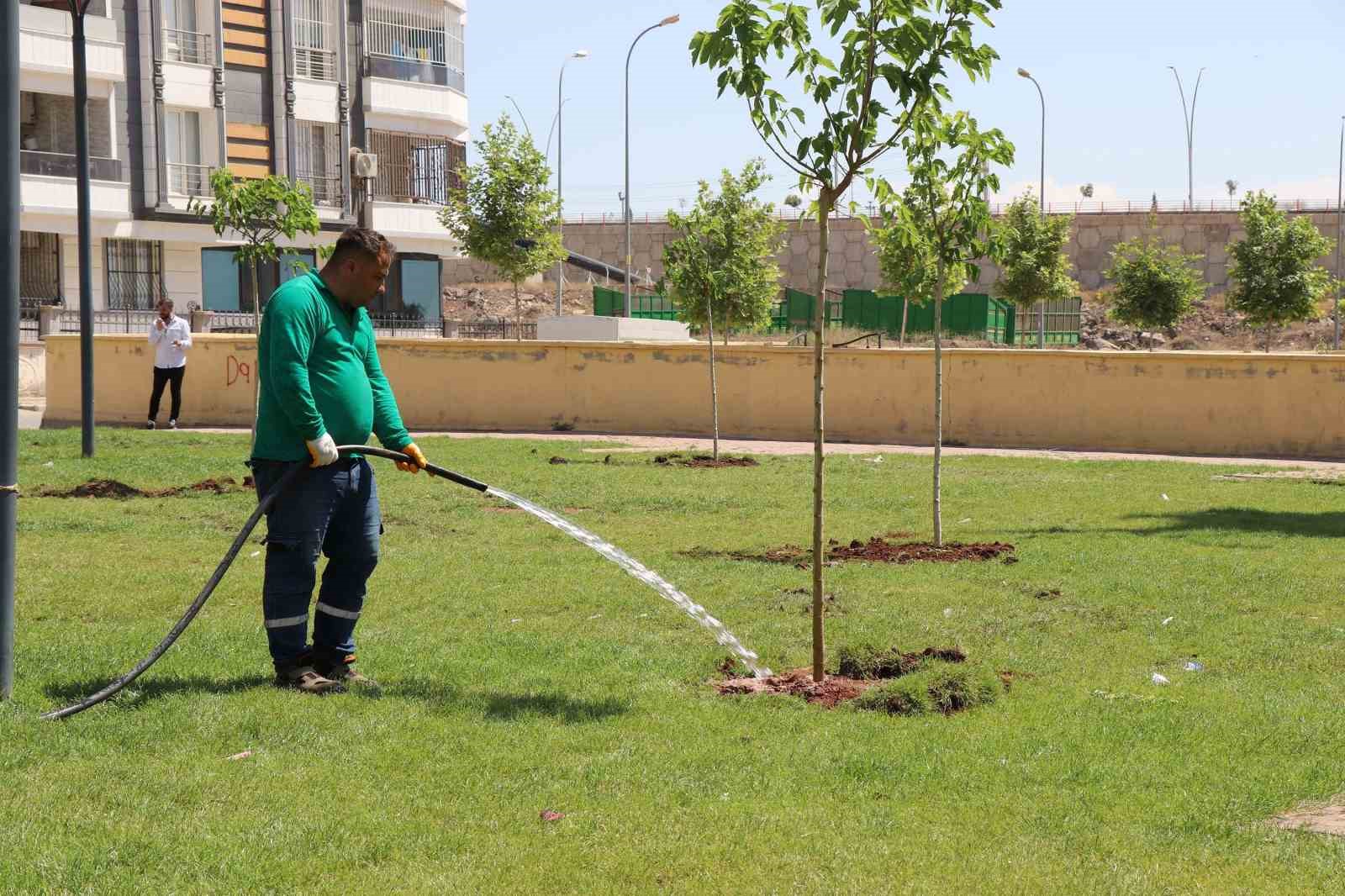 Yeşil alan çalışmalarıyla yaşamın kalitesi arttırılıyor
