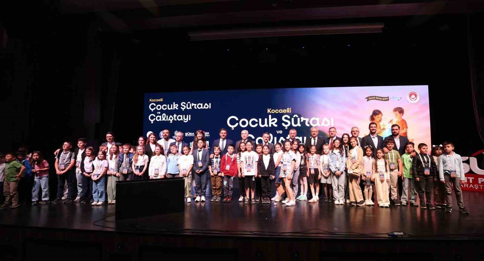 Çocuklar fikirleriyle şehre yön verdi
