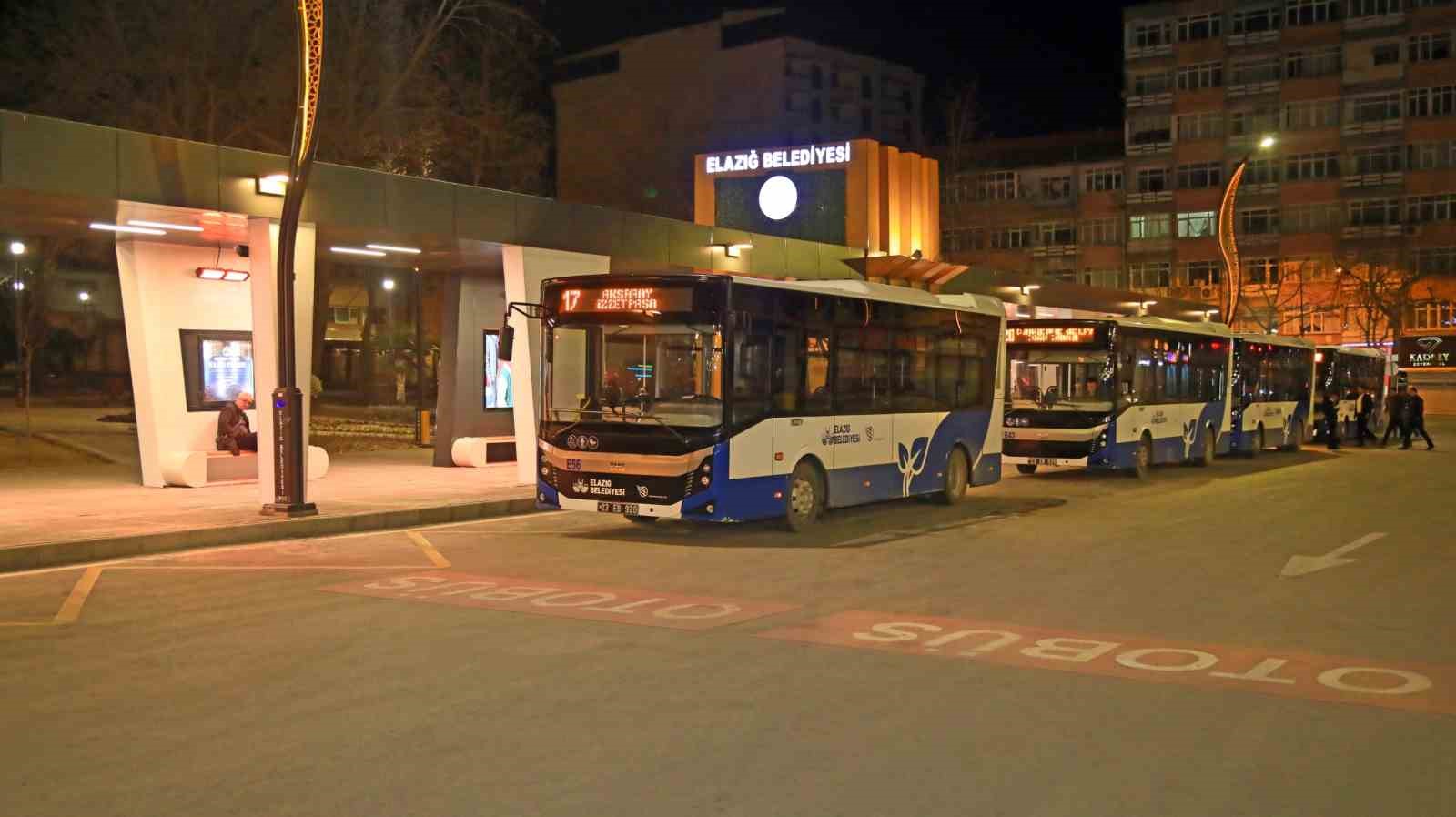 Elazığspor-Vanspor FK maçı için otobüs saatleri uzatıldı