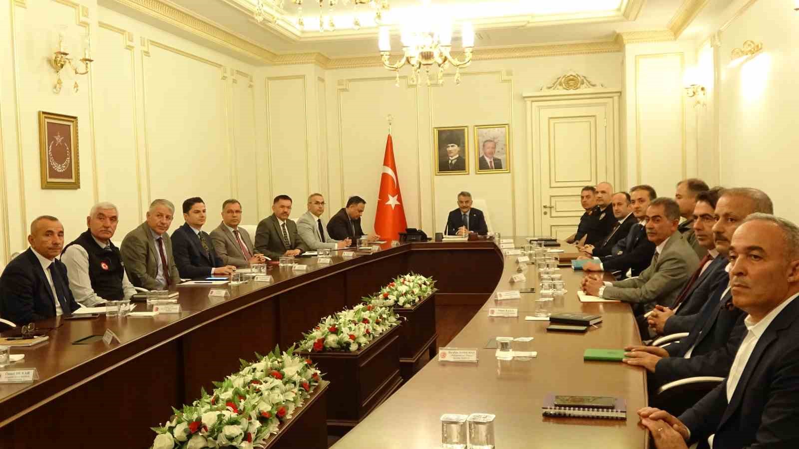 Yozgat&rsquo;ta orman yangınlarını &ouml;nlemek i&ccedil;in toplantı yapıldı
