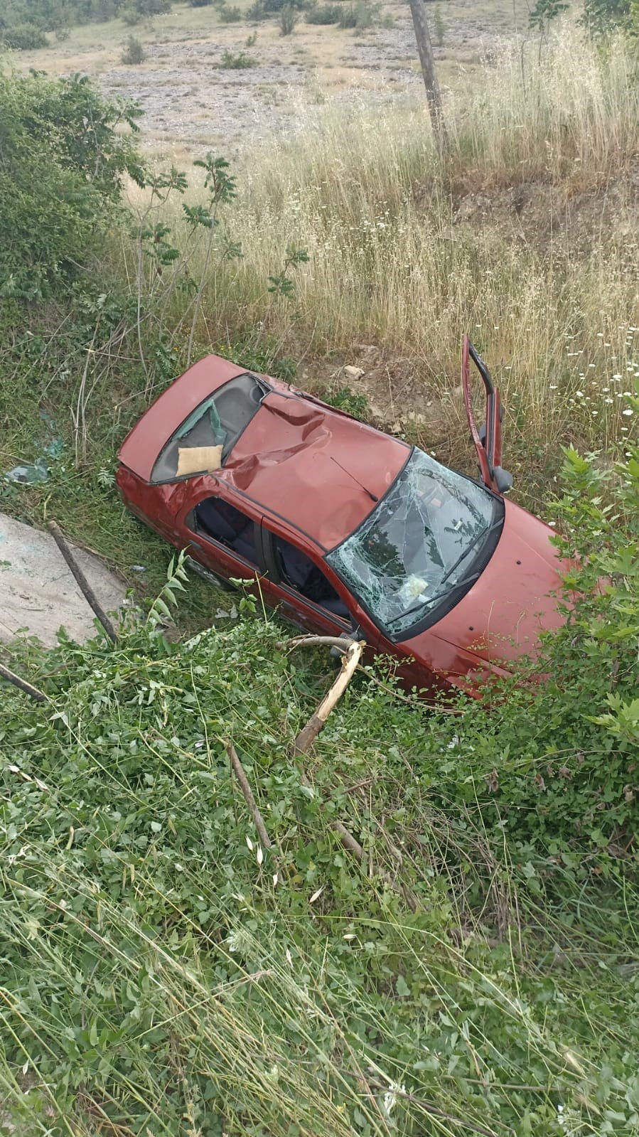 Karab&uuml;k&rsquo;te trafik kazalarında 5 kişi yaralandı
