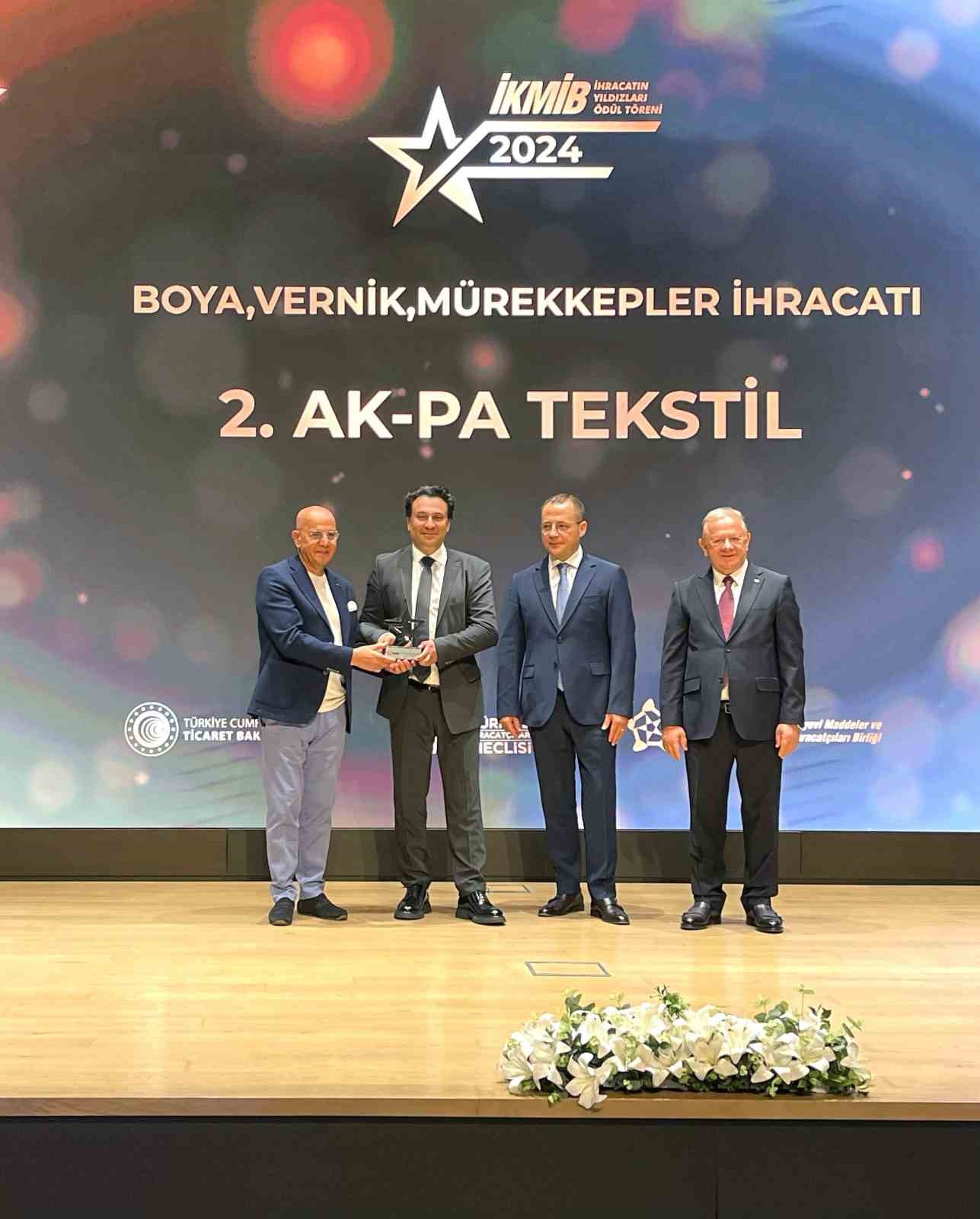 Akcoat, İhracatın Yıldızları’ndan bu yıl da ödülle döndü