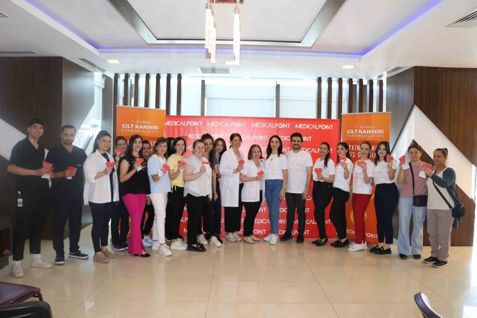 Medical Point Gaziantep Hastanesi&rsquo;nden cilt kanseri farkındalık ayına &ouml;zel etkinlik
