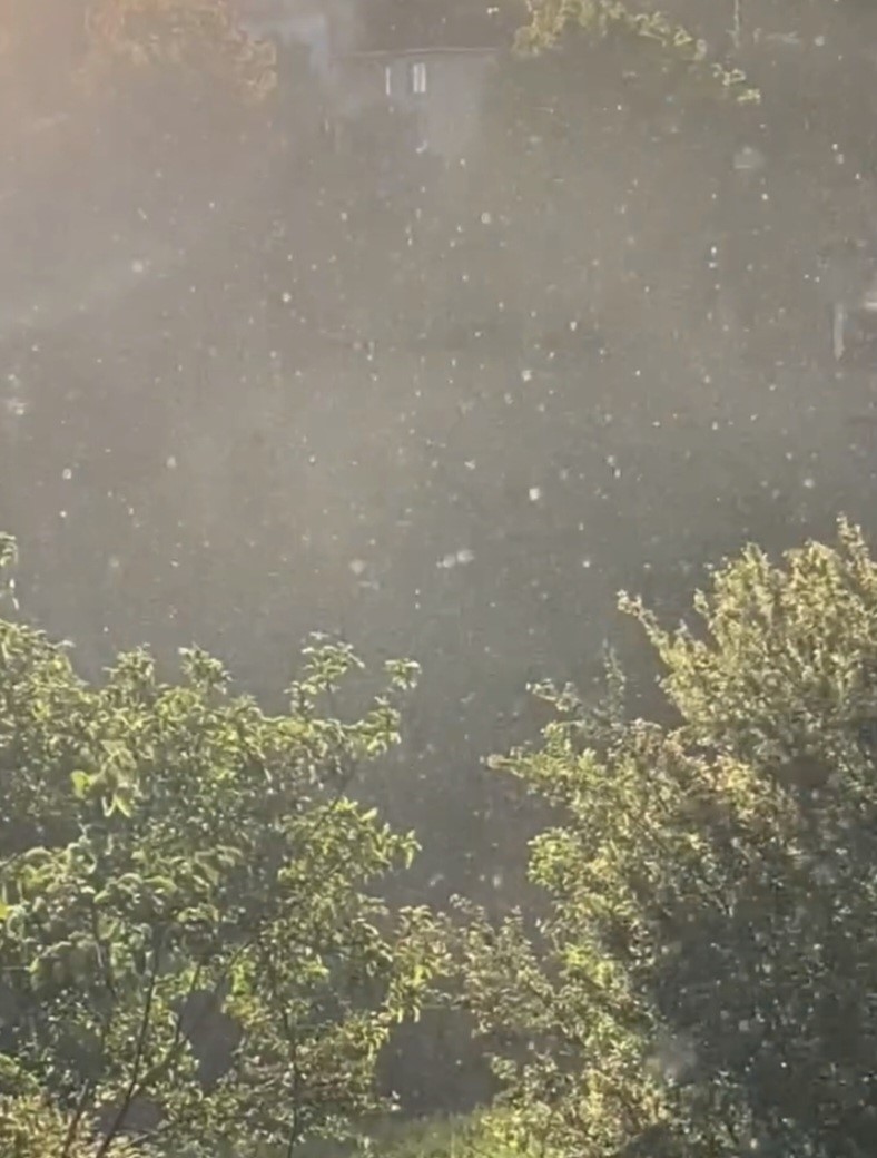 Kırklareli’de Mayıs ayında kar sürprizi