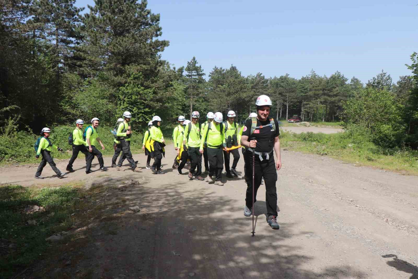 ANDA gönüllülerinden Kocadağ’da arama-kurtarma eğitimi