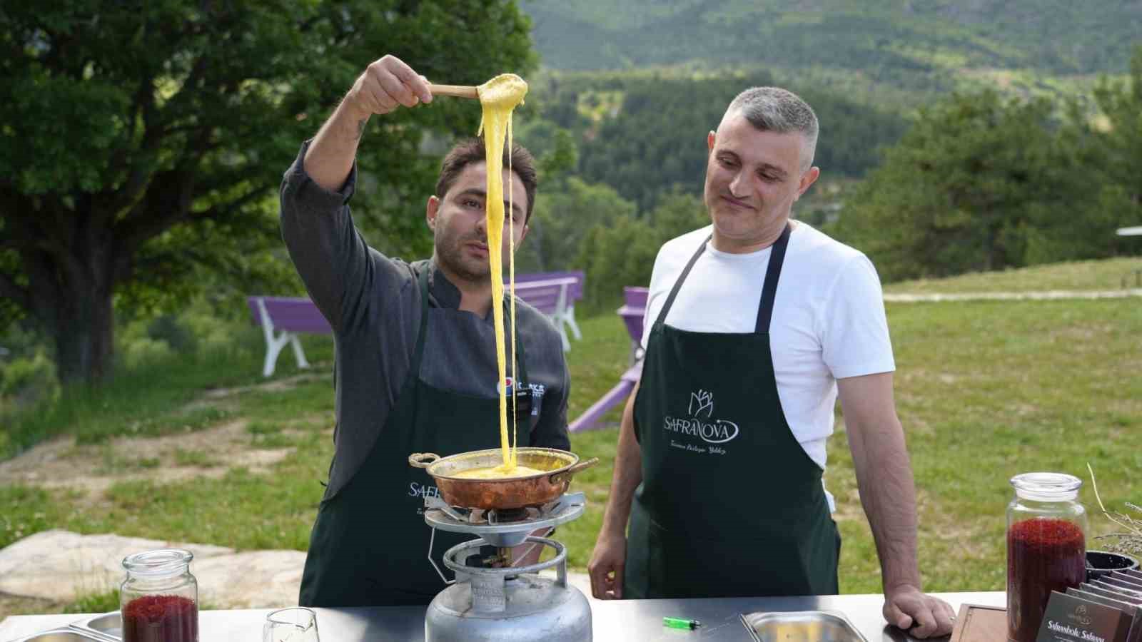 KBÜ’nün ÜNİDES Projesi ile safranlı lezzetler beğeni topladı
