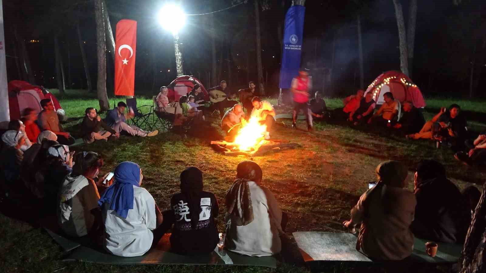 Tunçbilek’te Gençlik Kampı coşkusu