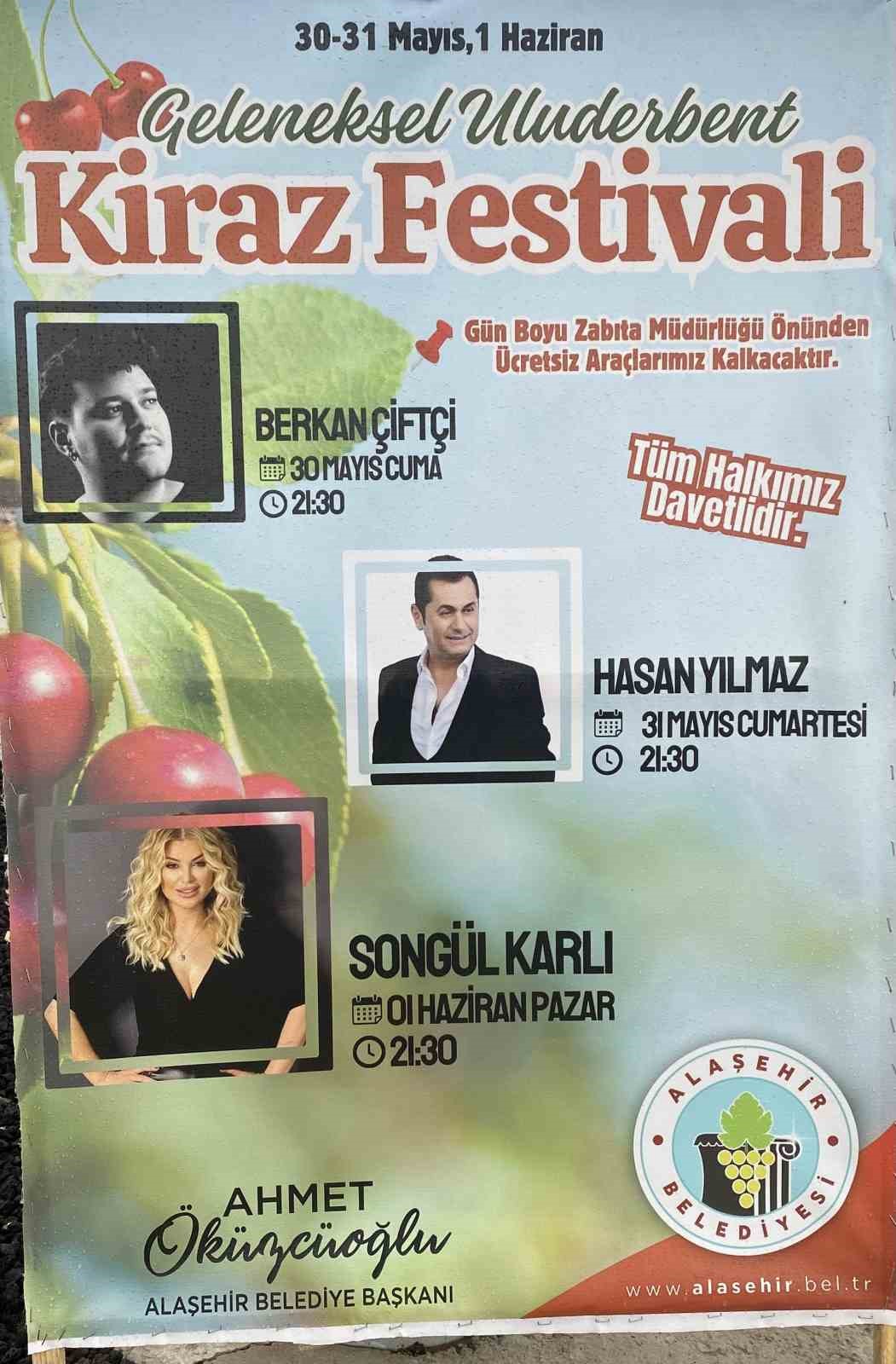 Alaşehirliler festivalle coşacak
