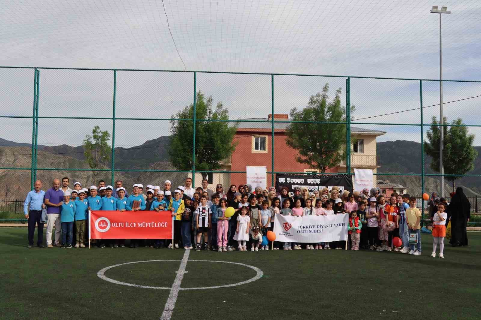 "Ailemle Kitap Okuyorum" etkinliği Oltu’da yoğun ilgi gördü