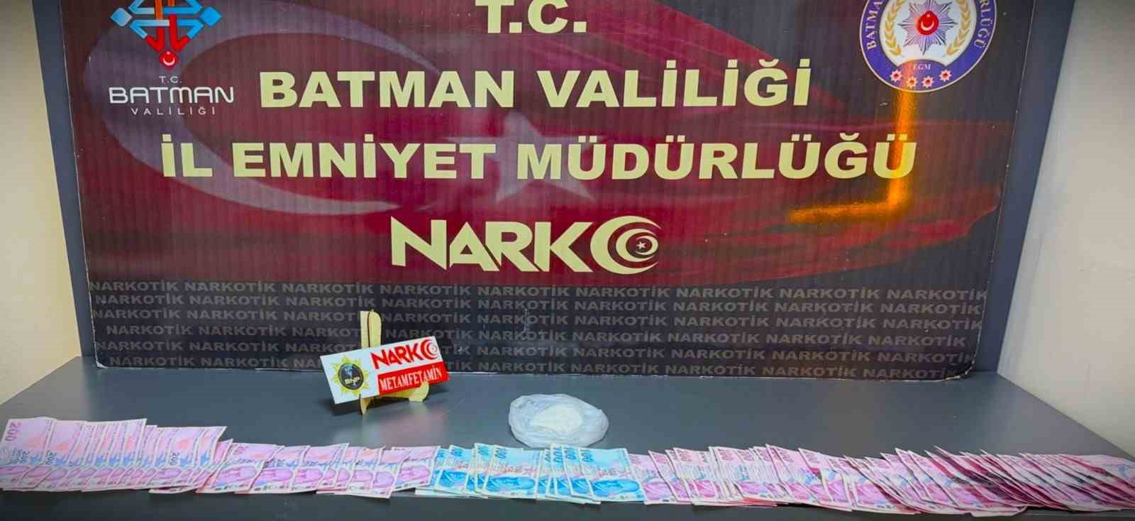 Batman’da uyuşturucu operasyonunda 2 tutuklama
