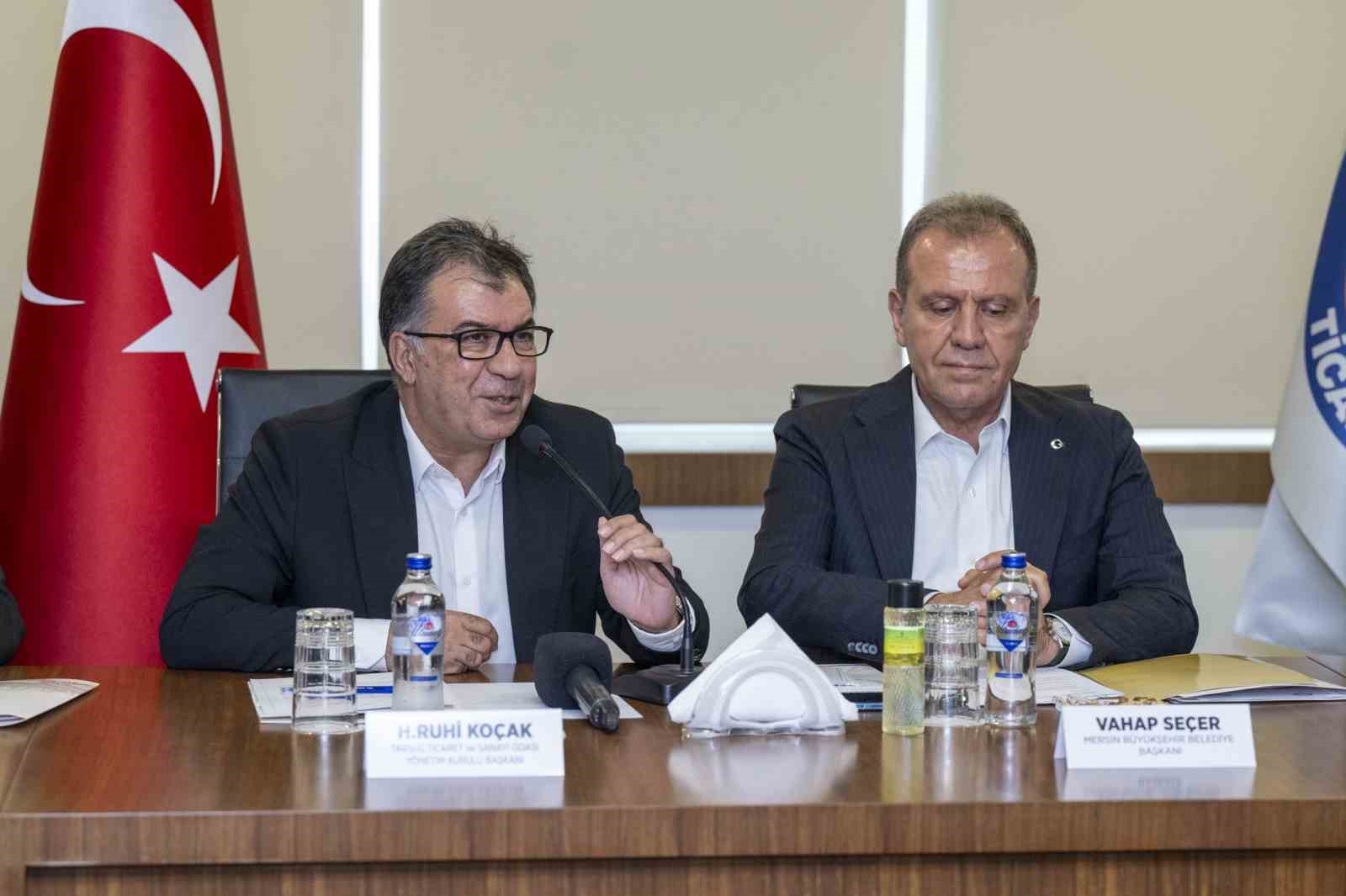 Bakan Seer: "Tarsus, btn sektrlerde byyebilecek bir kent"

