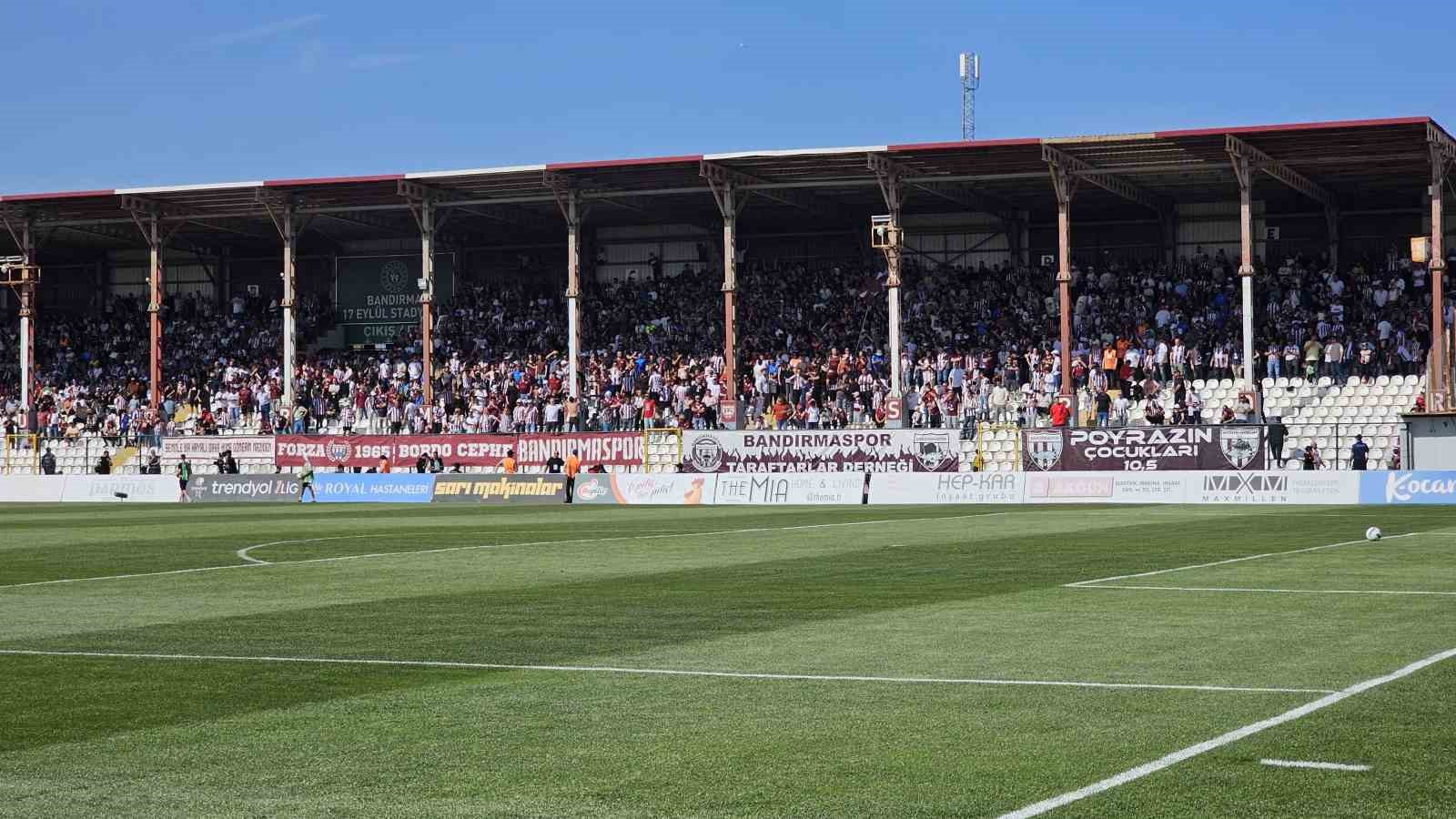 Bandırmaspor, Balıkesir’in final şanssızlığını kırmak istiyor