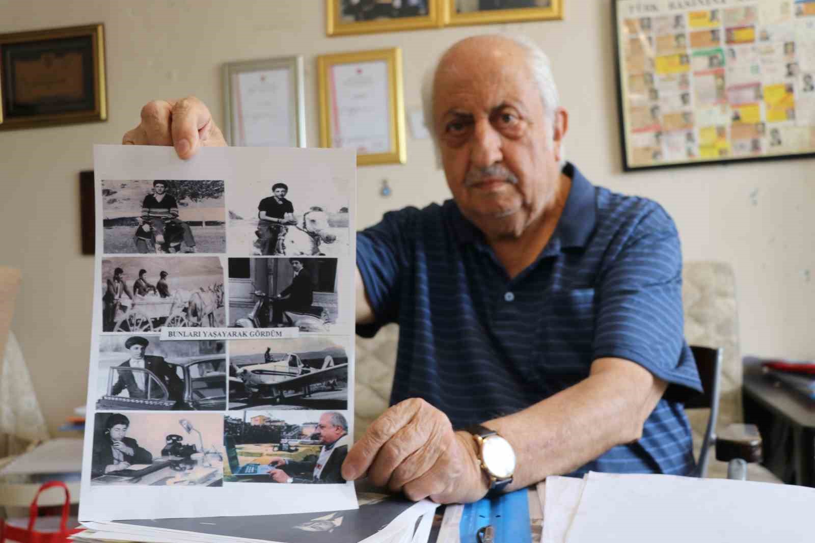 Sivas’ın duayen gazetecisi anlattı: "Sivas’ta sadece 3 taksi vardı, köylere eşekle giderdik"