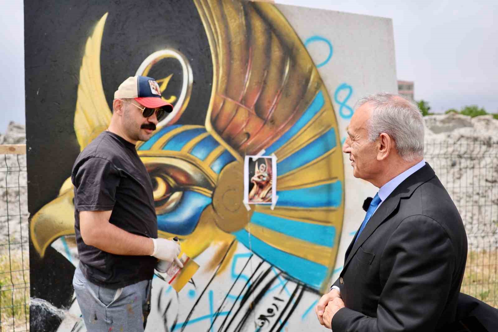 K&uuml;&ccedil;&uuml;k&ccedil;ekmece Belediyesi&rsquo;nden Graffiti&rsquo;ye tam destek
