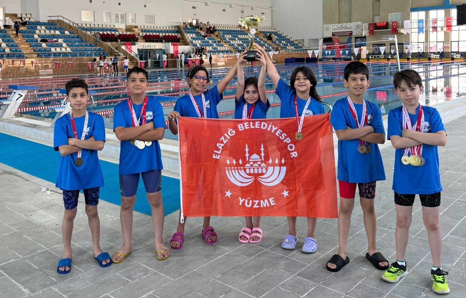 Elazığ Belediyespor Kulübü Yüzme Takımı’ndan önemli başarı