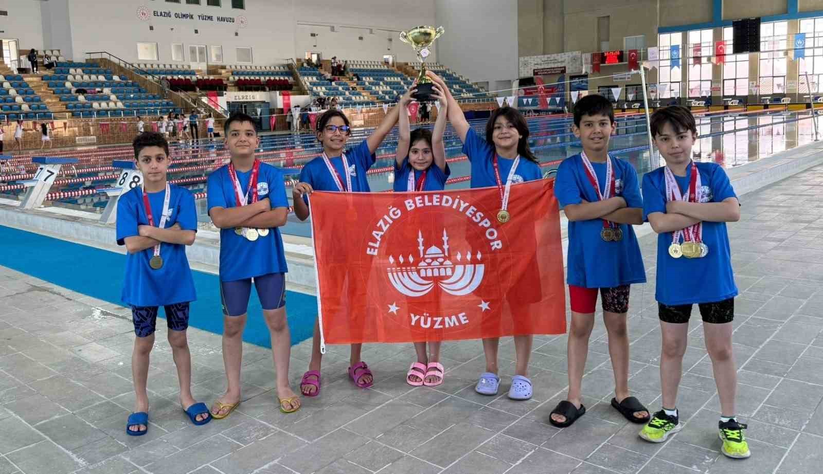 Elazığ Belediyespor Kulübü Yüzme Takımı’ndan önemli başarı
