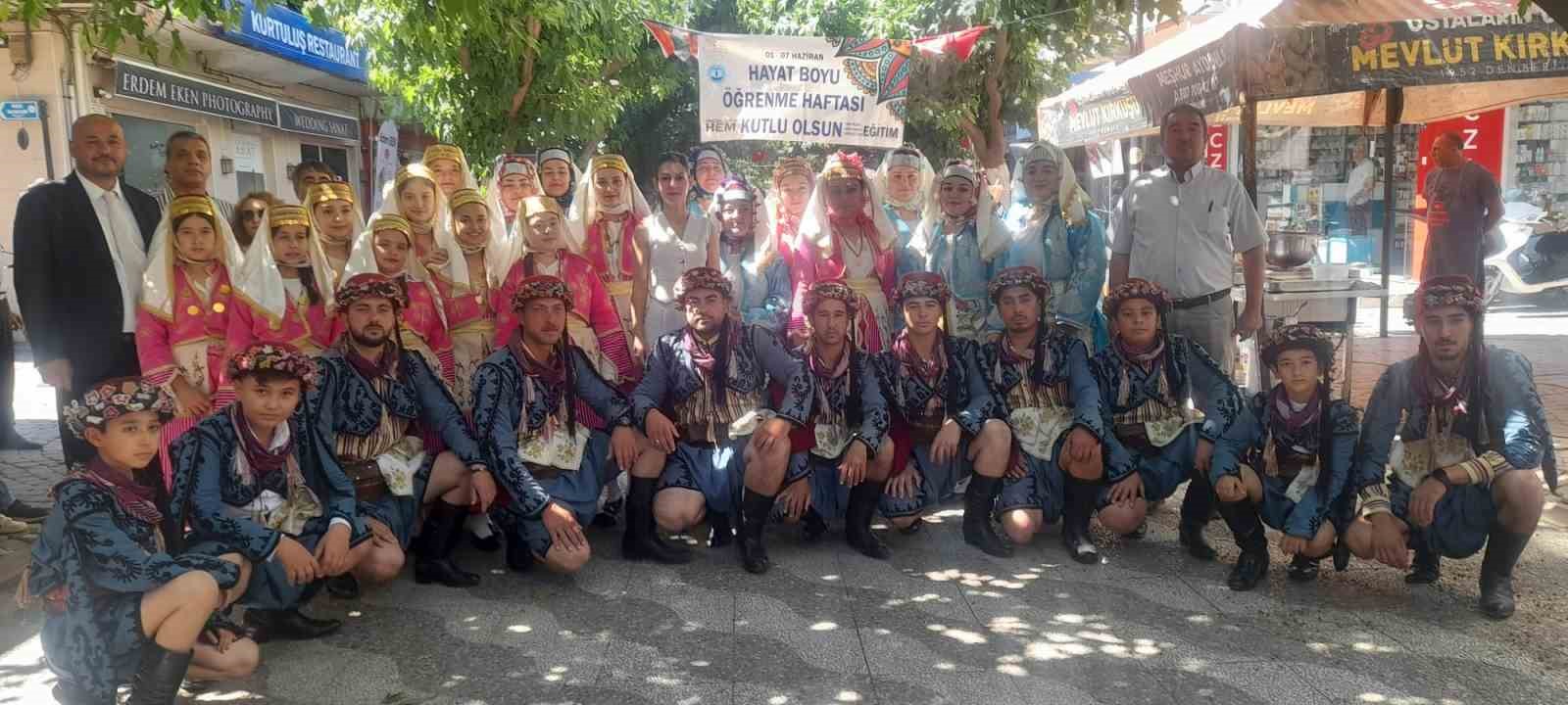 İncirliova’da kursiyerler hünerlerini sergiledi