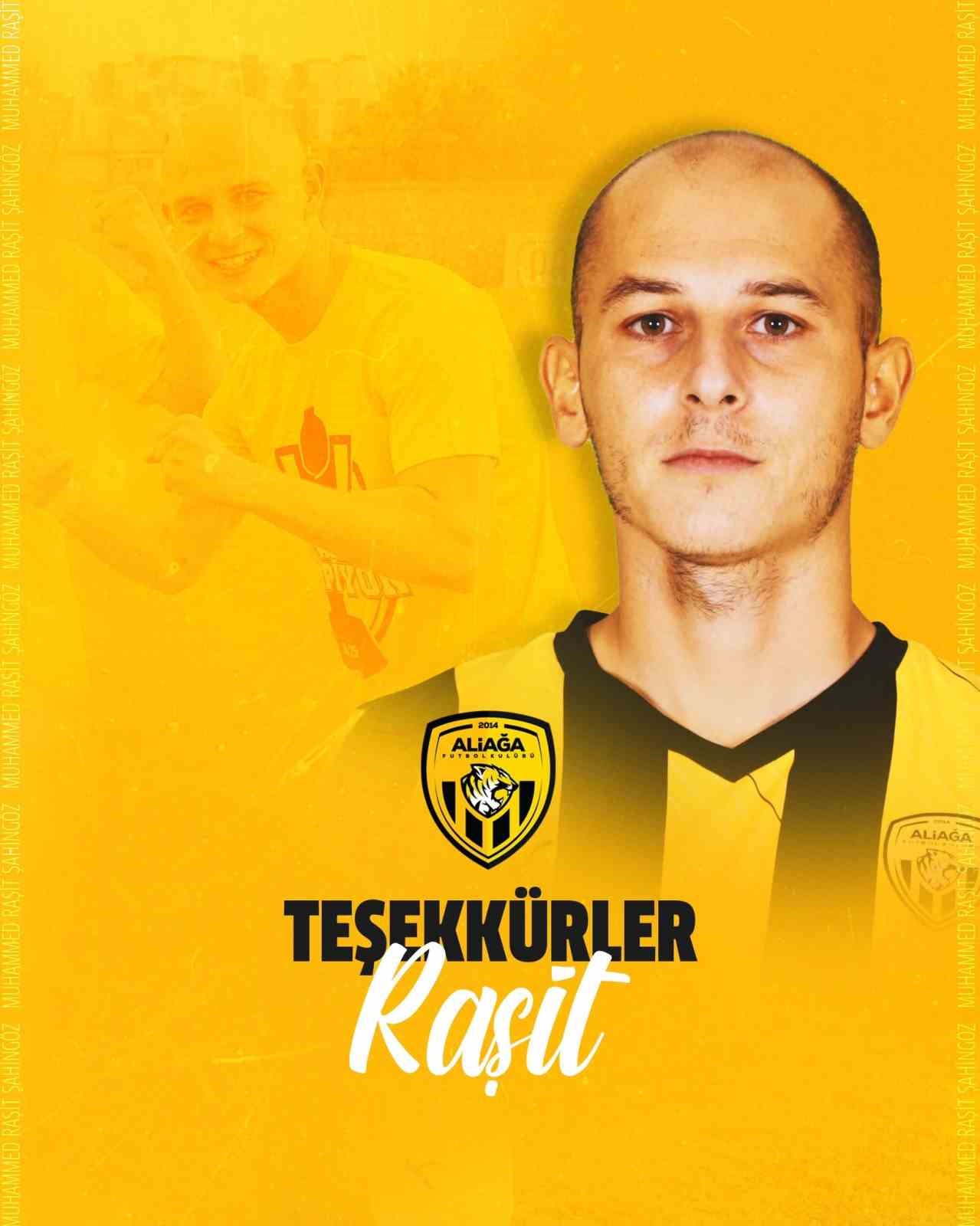 Aliağa FK, Muhammed Raşit’le yollarını ayırdı
