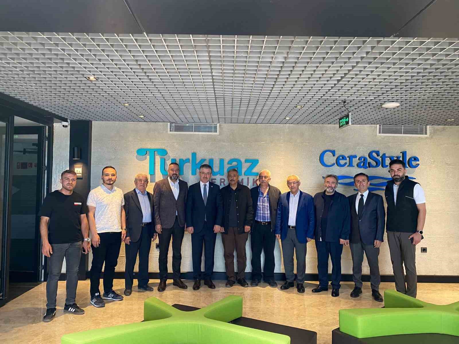 Milletvekili Şaban Çopuroğlu, İncesu OSB’de sanayicilerle buluştu