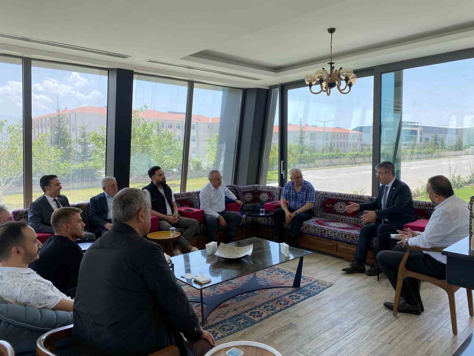 Milletvekili Şaban &Ccedil;opuroğlu, İncesu OSB&rsquo;de sanayicilerle buluştu
