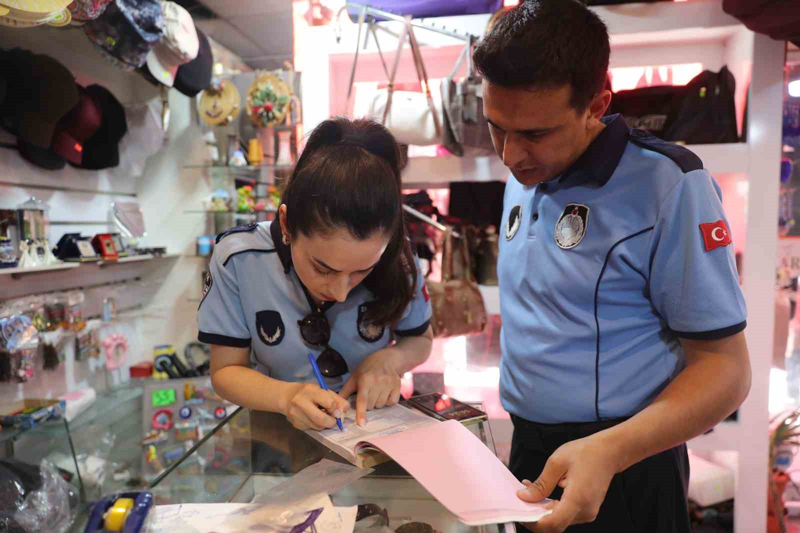 Büyükşehir’den kaldırım işgallerine denetim