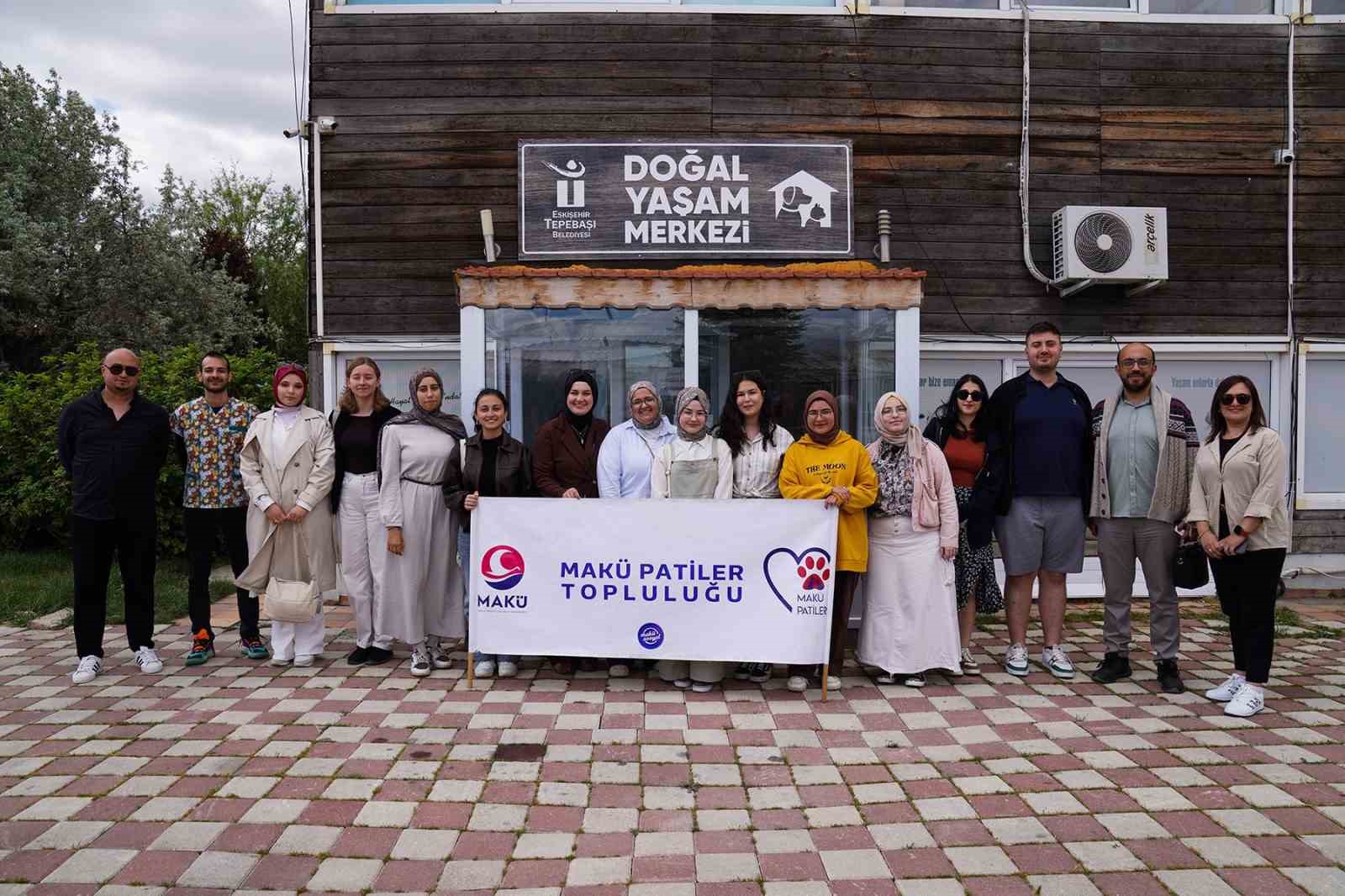 &Uuml;niversite &ouml;ğrencilerinden Doğal Yaşam Merkezi&rsquo;ne ziyaret
