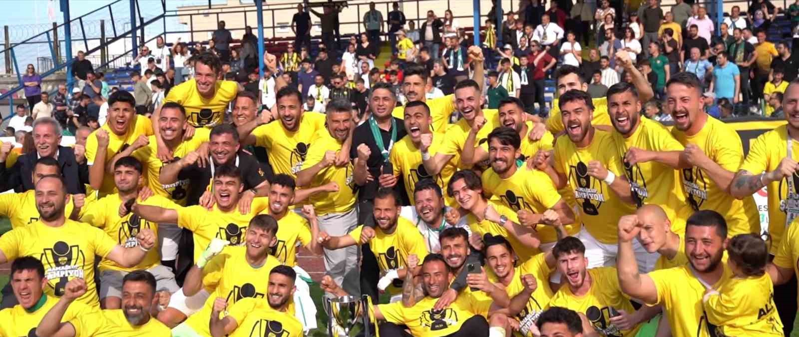 Aliağaspor FK’nın "Namağlup Şampiyon" belgeseli yayınlandı