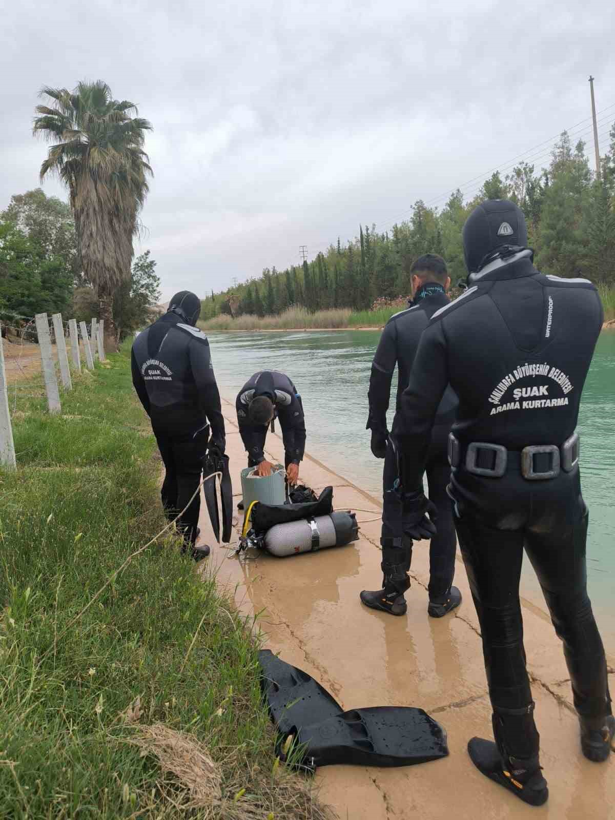 Şanlıurfa&rsquo;da sulama kanalına d&uuml;şen &ccedil;ocuk aranıyor
