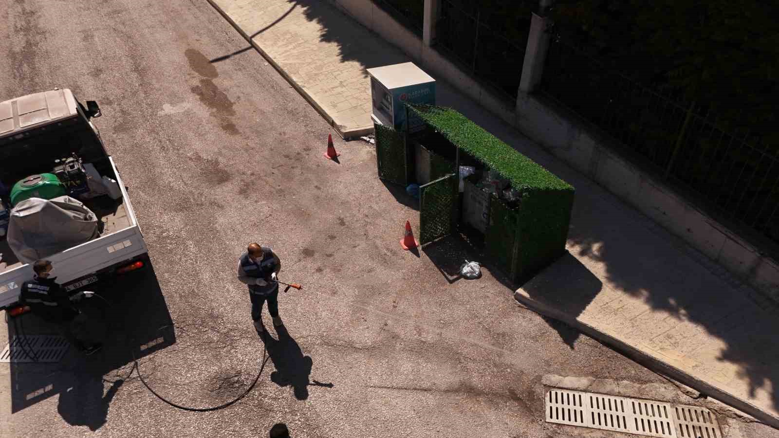 Karab&uuml;k Belediyesi&rsquo;nden ila&ccedil;lama &ccedil;alışması
