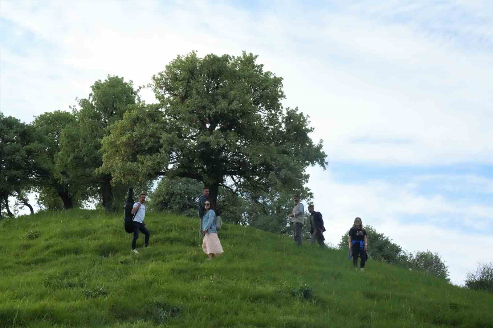 Muş’un 110 bin ahlat ağacı görsel şölen sunuyor