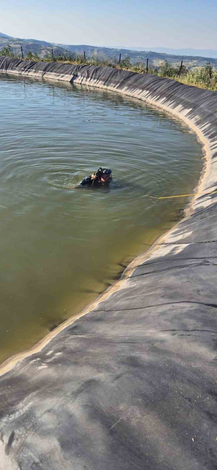 Susurluk&rsquo;ta sulama g&ouml;letinde erkek cesedi bulundu
