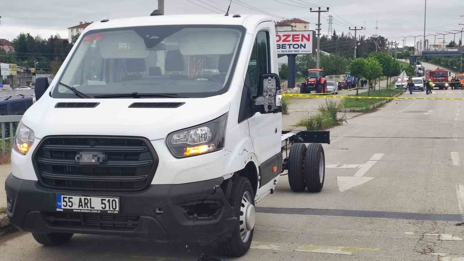 Samsun’da kamyonetin çarptığı 10 yaşındaki çocuk hayatını kaybetti