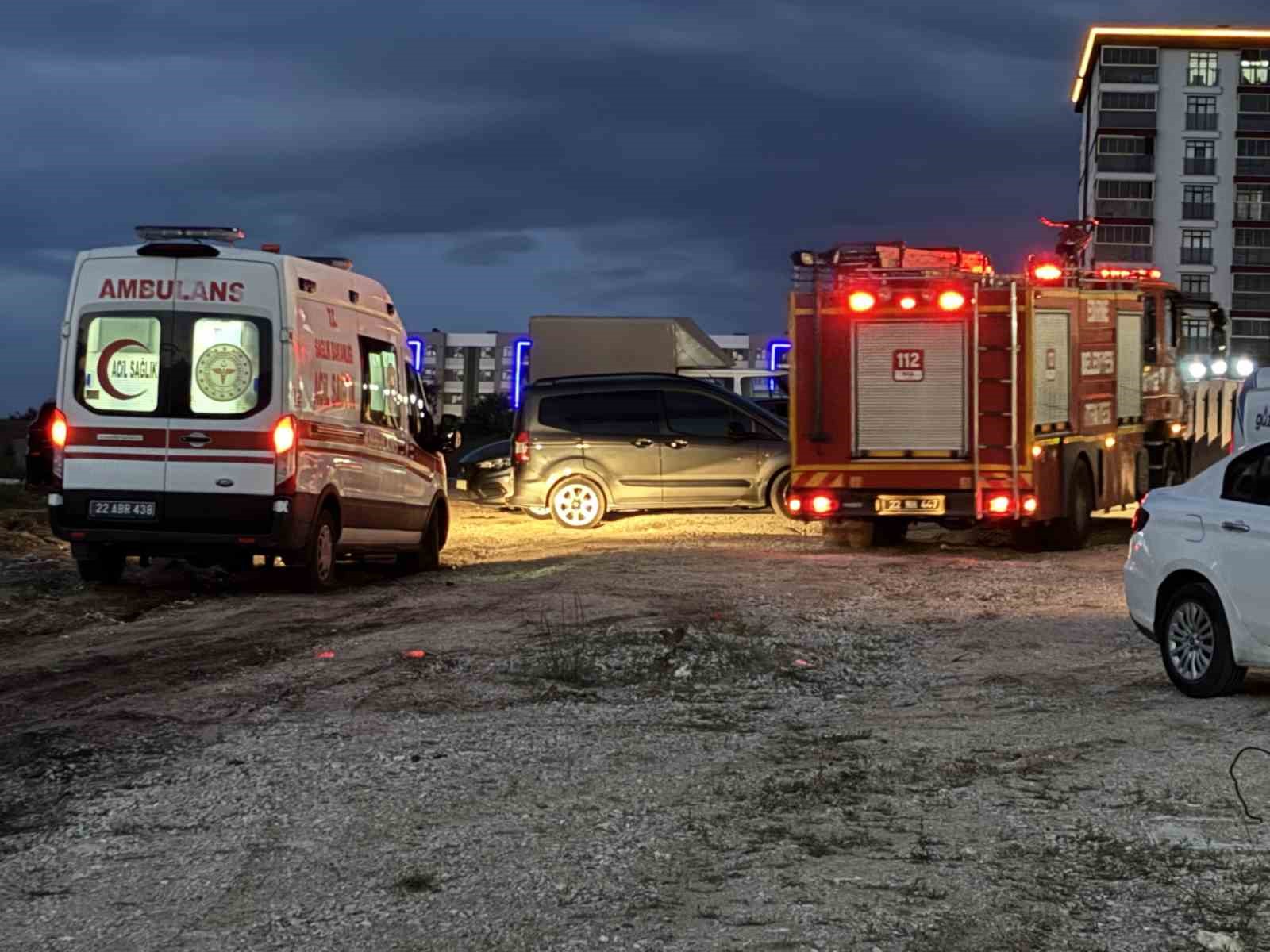 Balkonda çıkan yangın itfaiye ekipleri tarafından söndürüldü