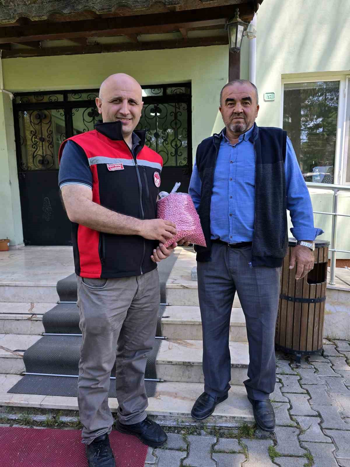 Orhaneli’de çiftçilere kuru fasulye desteği