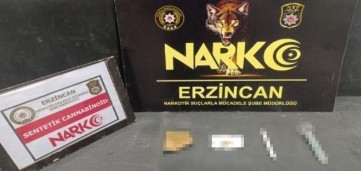 Erzincan’da uyuşturucu madde ele geçirildi