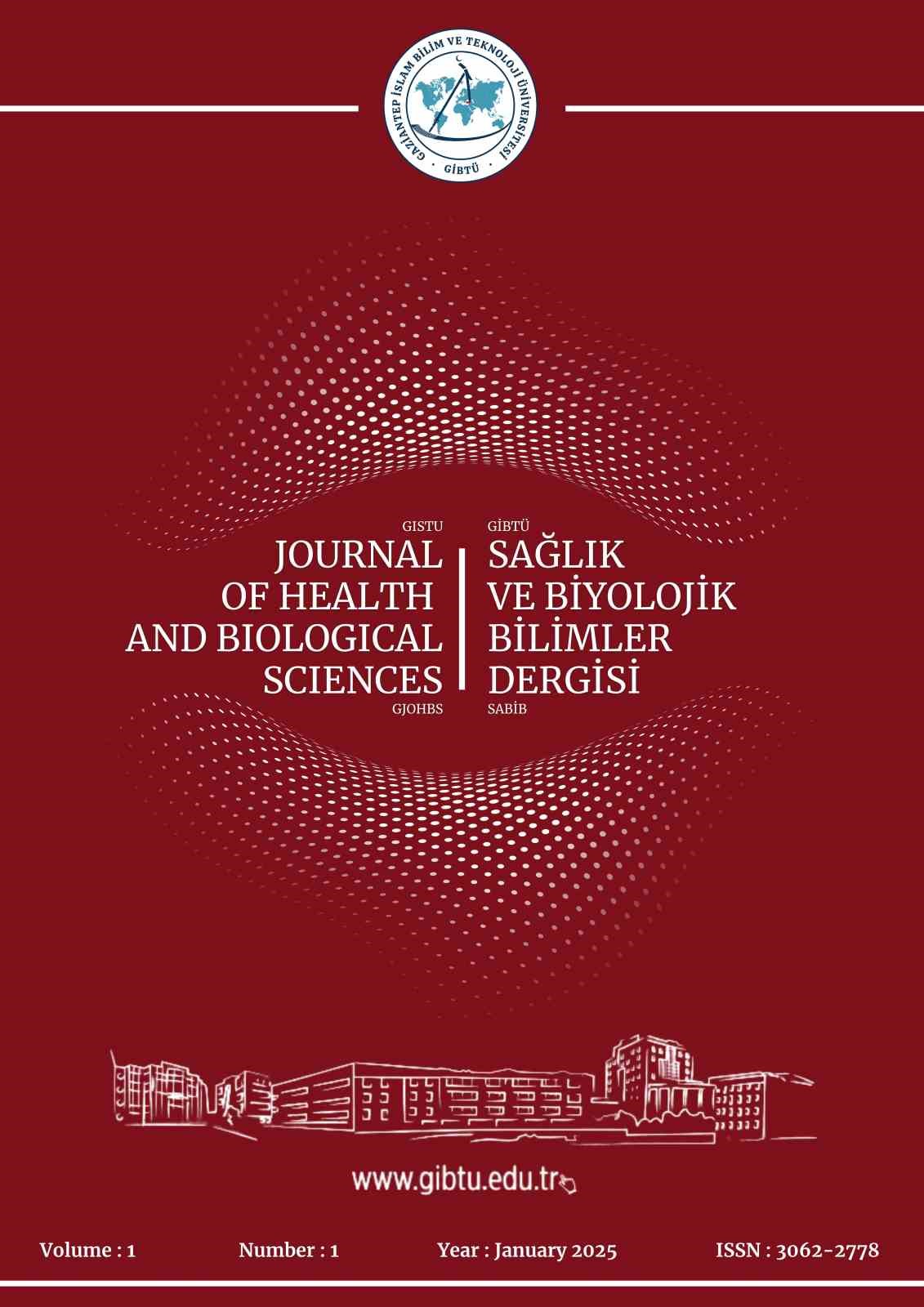 GİBTÜ Sağlık ve Biyolojik Bilimler Dergisi temmuz sayısı için makale kabulüne devam ediyor
