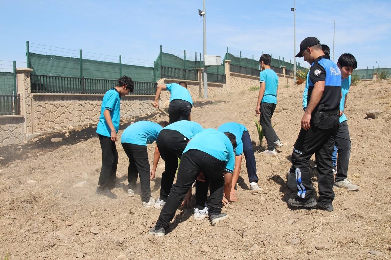 Fidanların can suyu TOMA’dan
