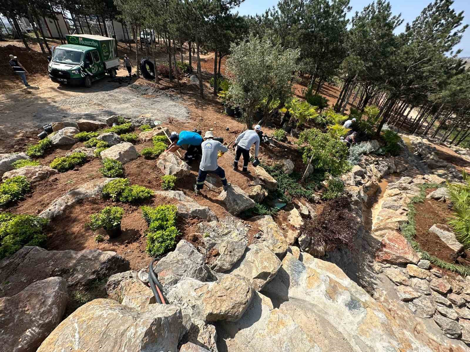 Gebze’de doğayla iç içe yepyeni sosyal yaşam alanı yapılıyor