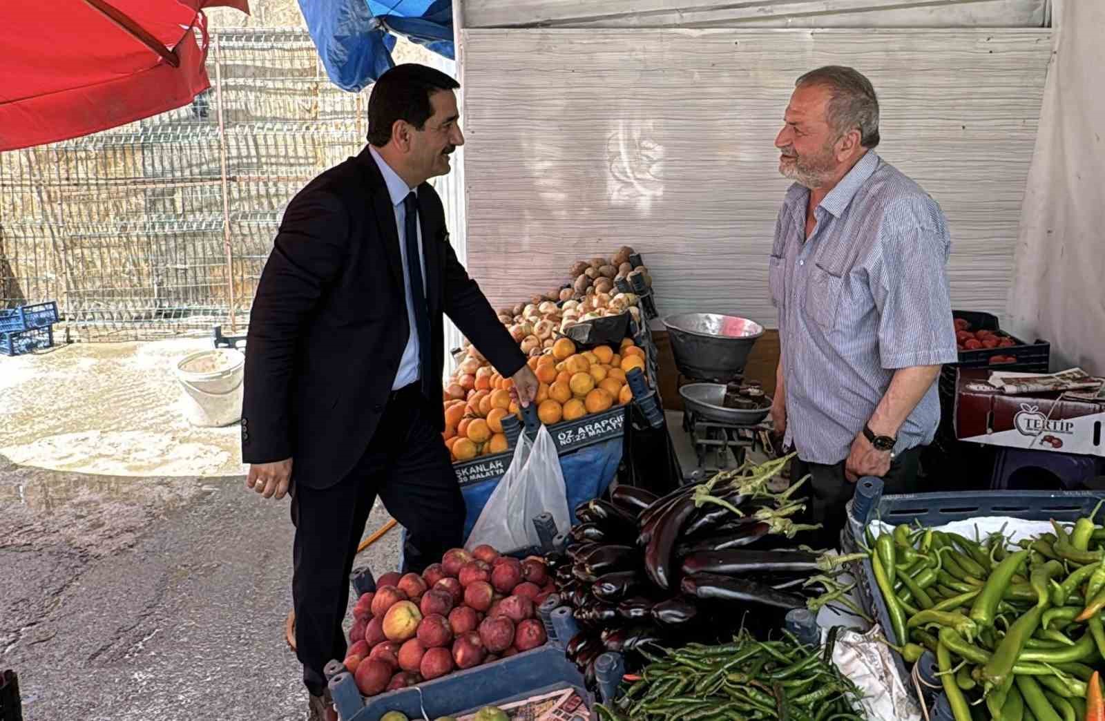 Başkan Taşkın, Akpınar esnafları ile buluştu