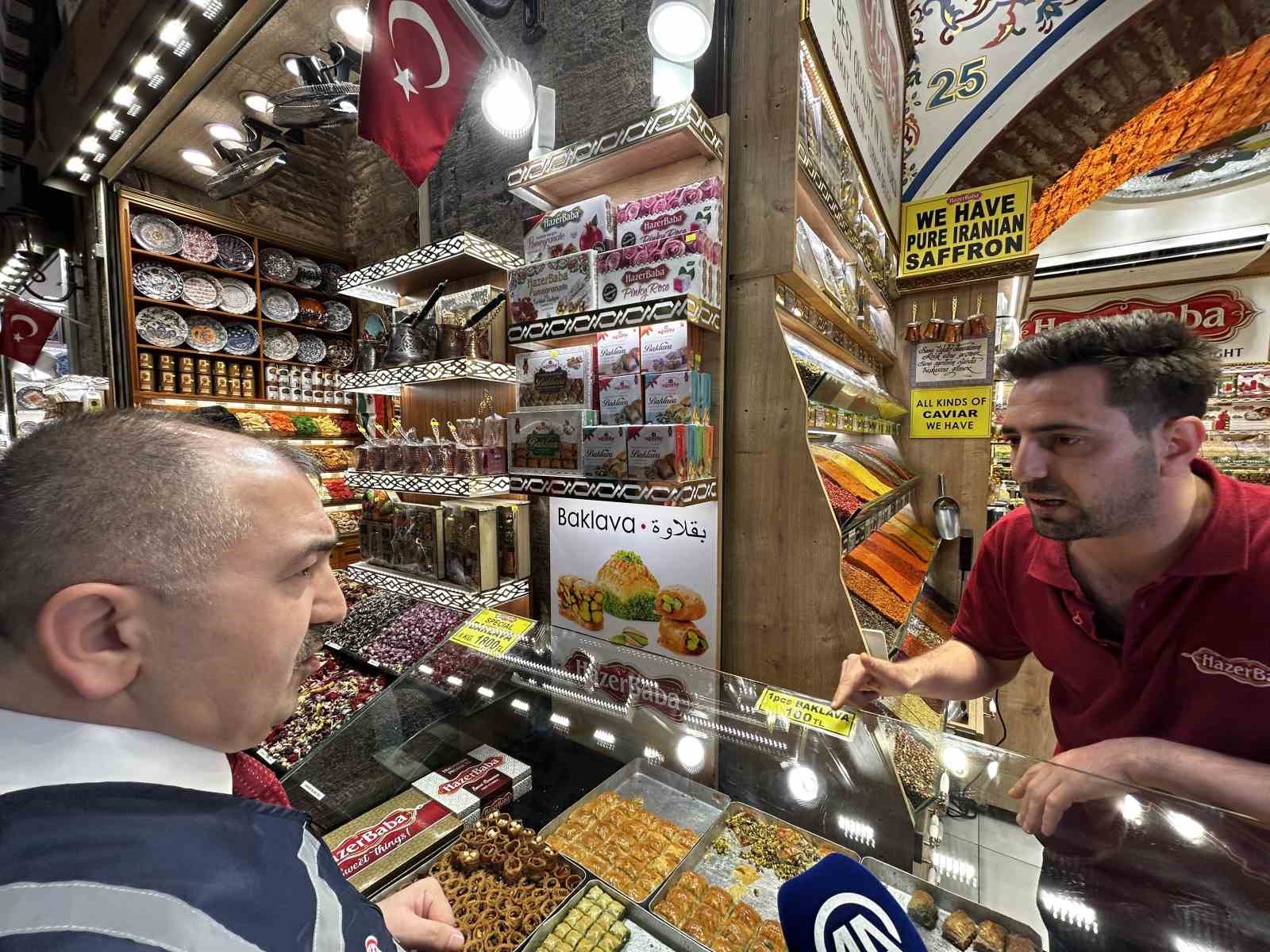 Kurban Bayramı &ouml;ncesi Mısır &Ccedil;arşısı&rsquo;nda fahiş fiyat denetimi
